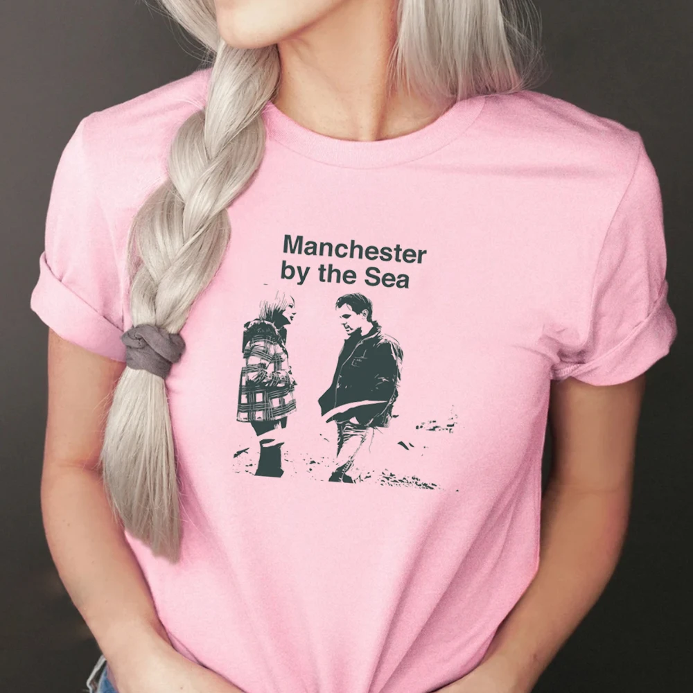 Vintage Movie Manchester By The Sea Graphic Print T-Shirts My Heart Was Broken Tees Womens Clothing Minimalist Summer Female Top