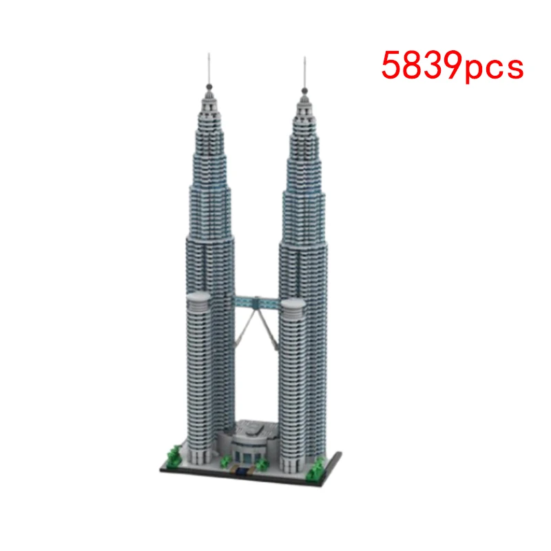 Spot Small ParemployMOC-136651 Architecture Series Urban Puzzle DIY Toy Model Ornement Gift