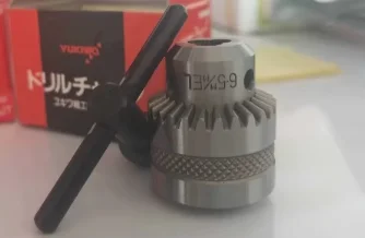 Self Tightening Drill Chuck Fixture 0-6.5EL 1JT For Bench Drill Machine