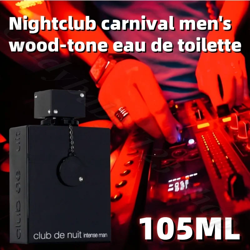 

Nightclub Carnival Men's Eau De Toilette High-grade Flower and Fruit Wooden Fragrance Lasting 105ml