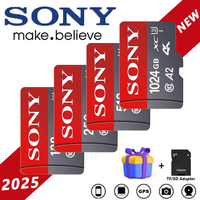 Sony High Speed Flash Card 1TB Original Storage Card 128GB 256GB Micro TF/SD 512GB Large Capacity Memory Card for Laptops/PC/MAC