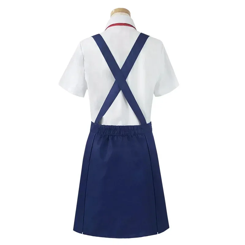 

Anime Monogatari Series Mayoi Hachikuji Cosplay Costume School Uniform Dress Outfits Halloween Carnival Suit Custom Made KC68 VJ