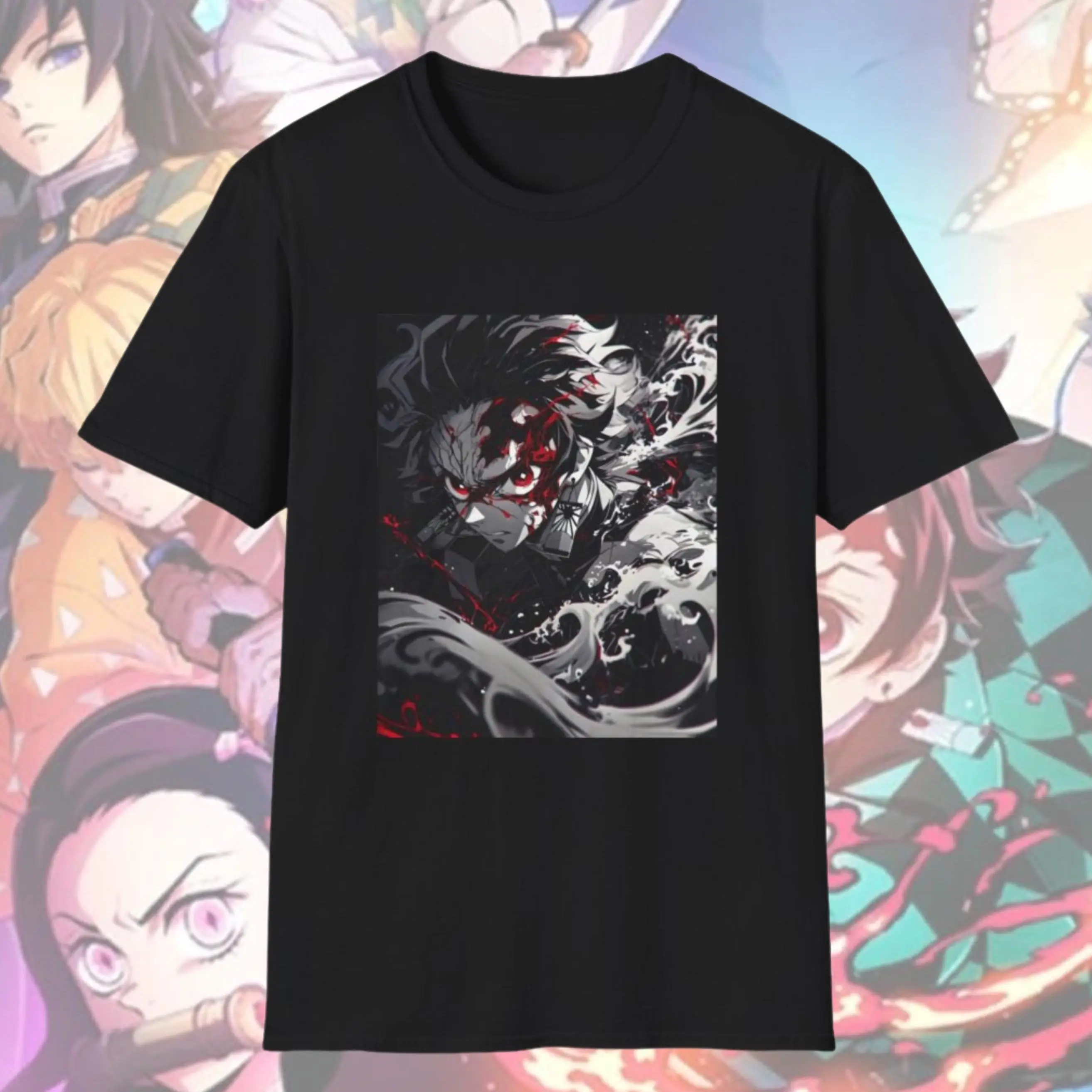 Camiseta de la colección de cómics para hombre 'Devil Killer' del Año Nuevo Chino 2026, el mejor regalo para entusiastas del anime, camiseta con personaje de anime popular