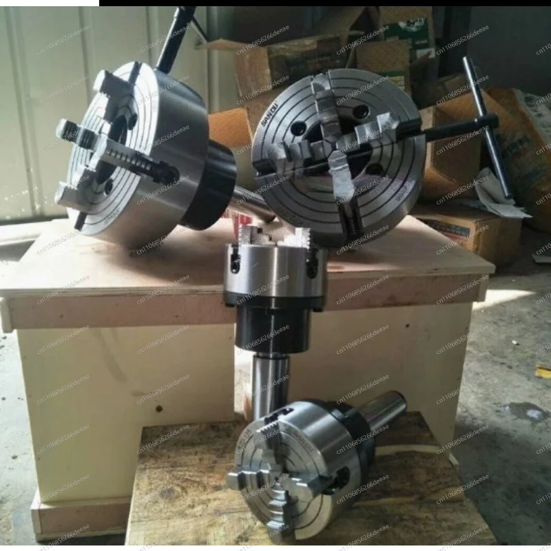 YbjMT2-MT5 to 3-Jaw Chuck Adapter - Rotary Lathe Shank Flange (80mm-200mm)