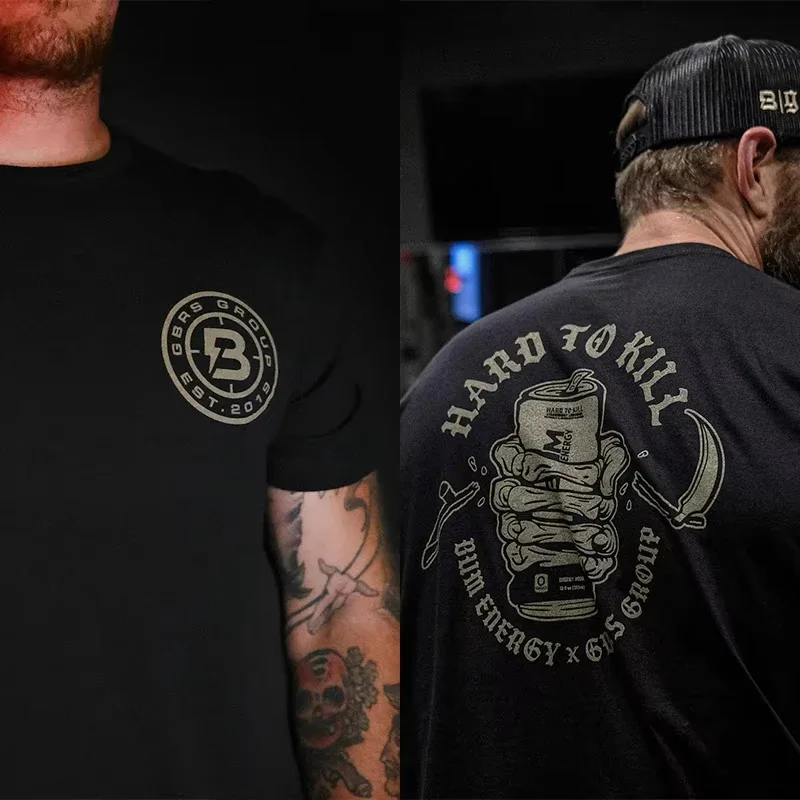 Burn The Ships No Retreat Taktisches Militärtraining Grafik-T-Shirt Baumwolle Herren Damen T-Shirt Sommer Streetwear – Detail 2