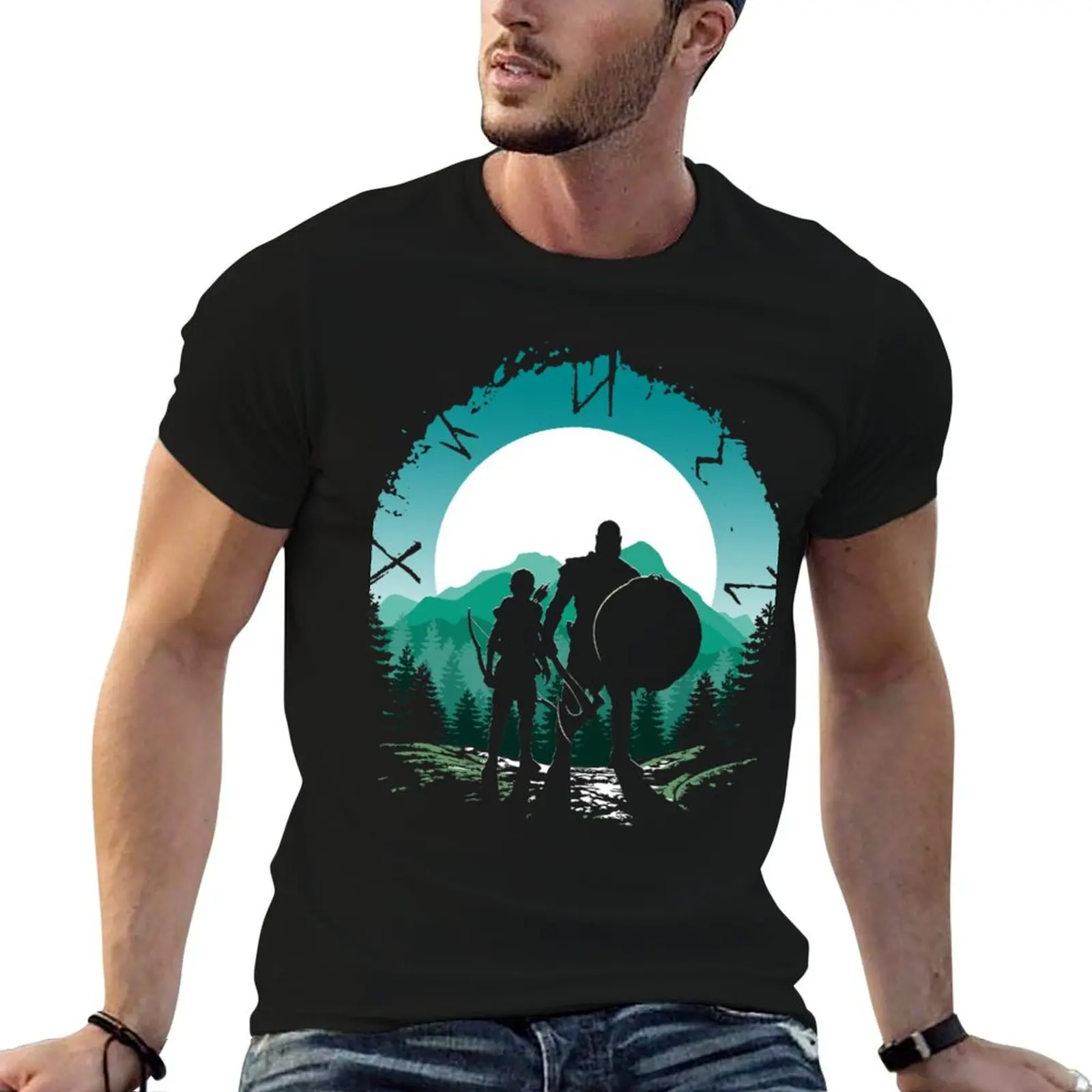 

t T-Shirt men and shirts designer son for shirts man t Kratos