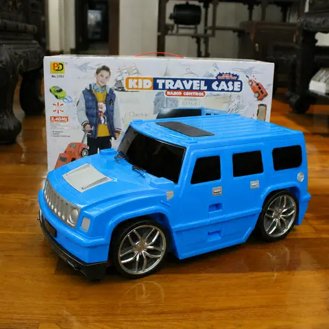 Kids' Rolling Car Suitcase Can Be Sat on And Ridden Lazy Person's Suitcase Children Trolley Luggage