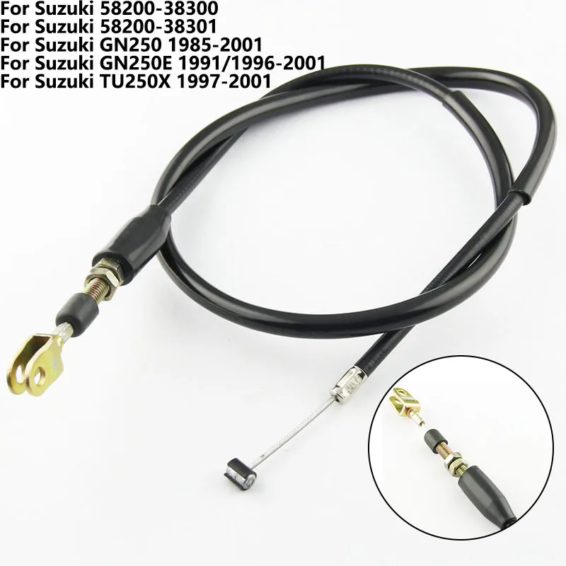 

Motorcycle Clutch Control Cable Wire For Suzuki moto GN250 1985-2001 GN250E GN 250E TU250X TU 250X OEM 58200-38301 58200-38300