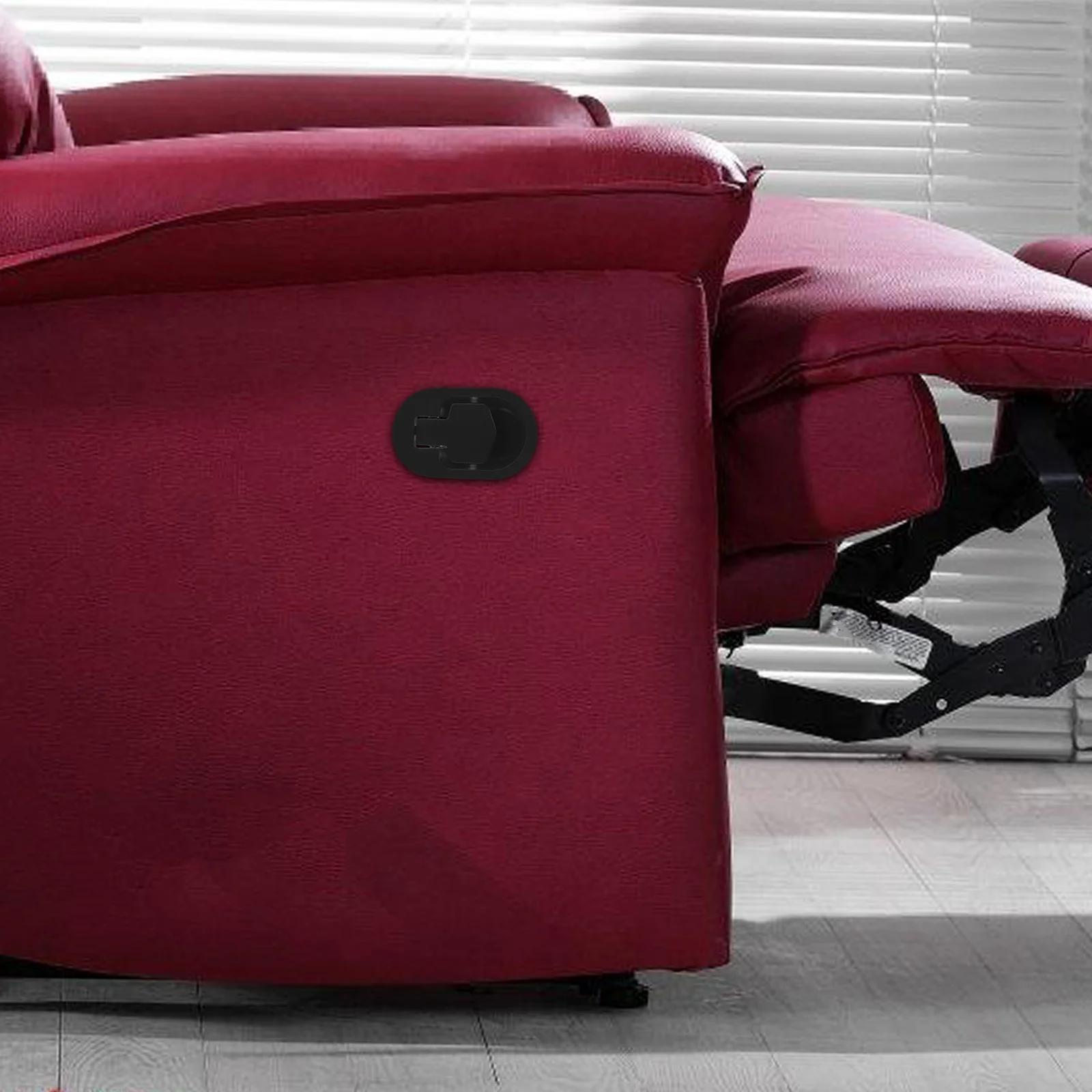 2pcs Universal Recliner Release Pull Handle Replacement Black Sofa Chair Repair Kit For Massage Car Seat Electric