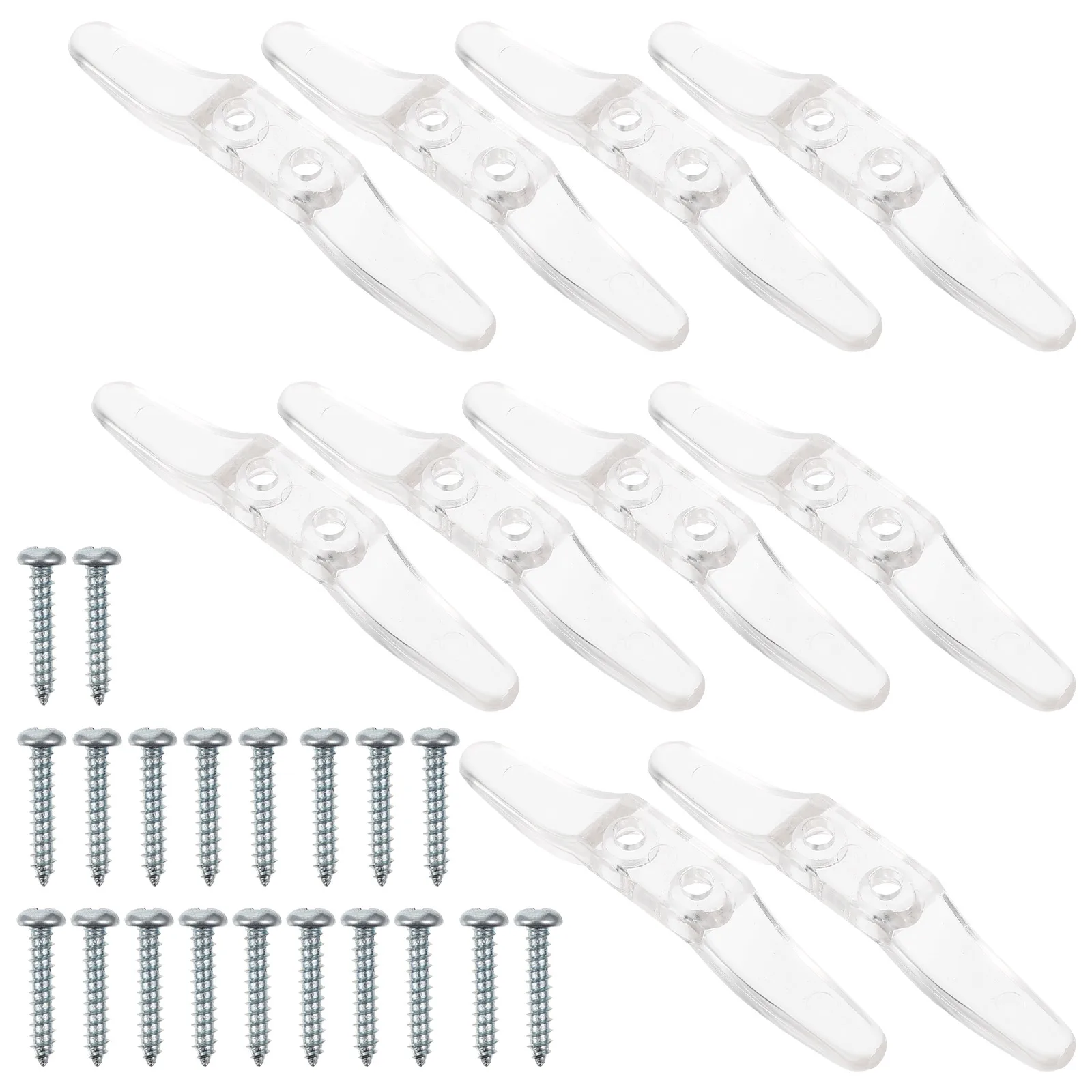 

10 Pcs Blind Cord Clear Rope Controller Window Anchor Component Child Proof Curtain Accessories