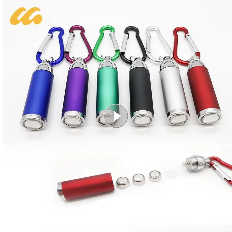 Led Mini Torches Light USB Rechargeable Portable Lighting Keychain Torch Waterproof Light Hiking Camping Flashlights Outdoor