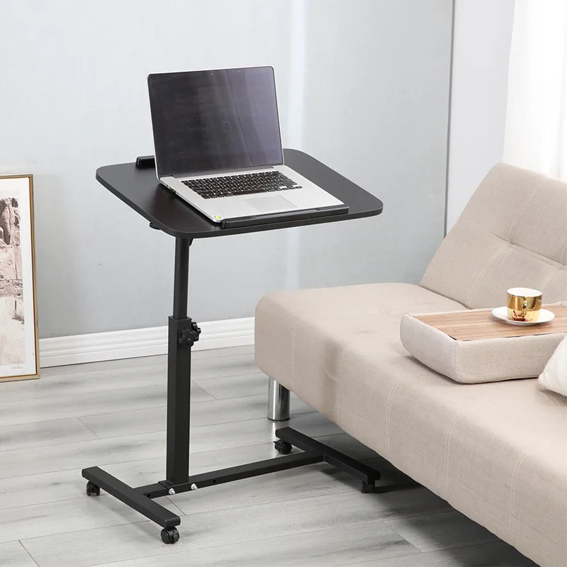 

Removable lifting laptop desk Tilt household bedside table Lazy rotating bedside table