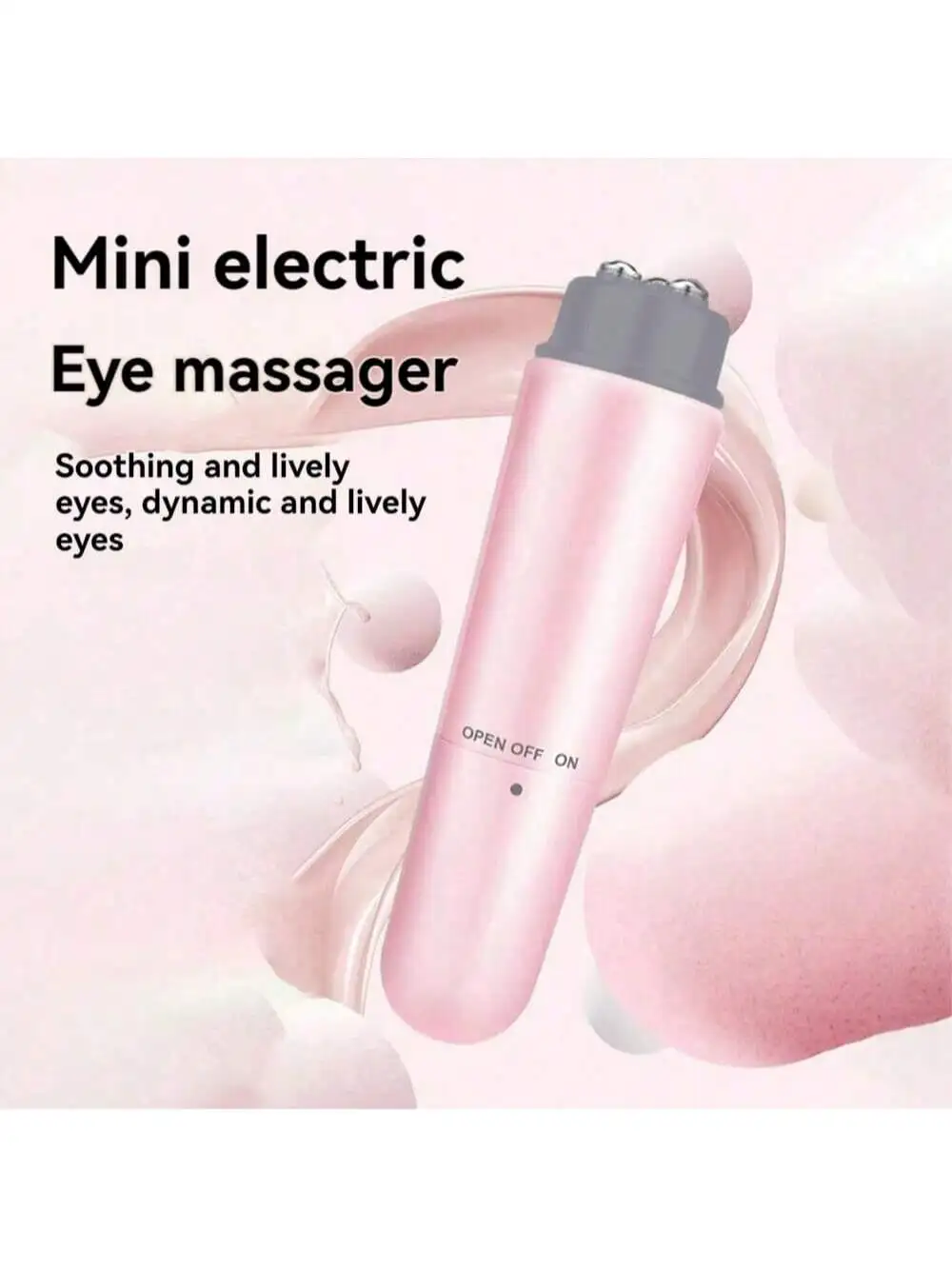 Mini Elektryczny Masażer Oczu Wibracyjny Urządzenie Kosmetyczne, Przenośny Masażer Mięśni Twarzy 4-w-1 - Świetny Prezent Dla Kobiet, Idealny Na Tra