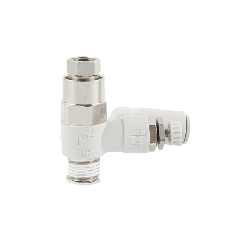 Pilot check valve speed control valve quick connector ASP330F-01-06S 08S ASP430F-02-06S 08S ASP530F-03-08S 10S ASP630F-04-10S