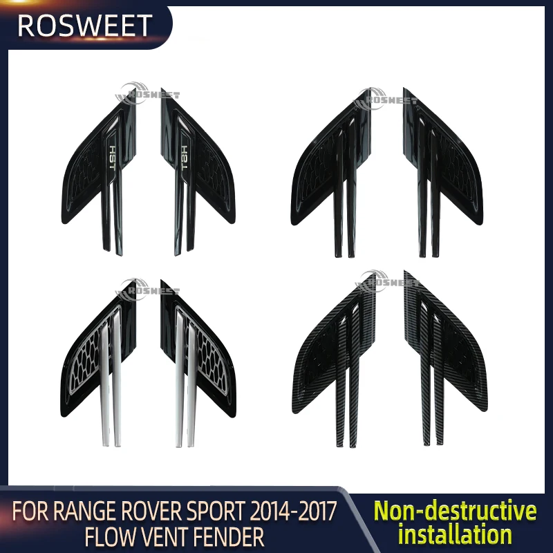 Flow Vent Fender For Land Rover Range Rover Sport L494 2014 2015 2016 2017 Year L494 Car Bumper Side Diffuser Auto Accessories