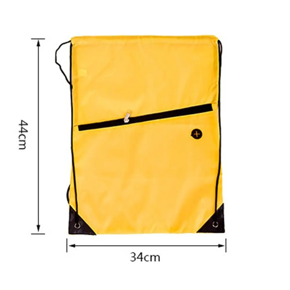 Fashion Drawstring School Gym Swim Beach Environmental Waterproof Backpacks Storage Pouch