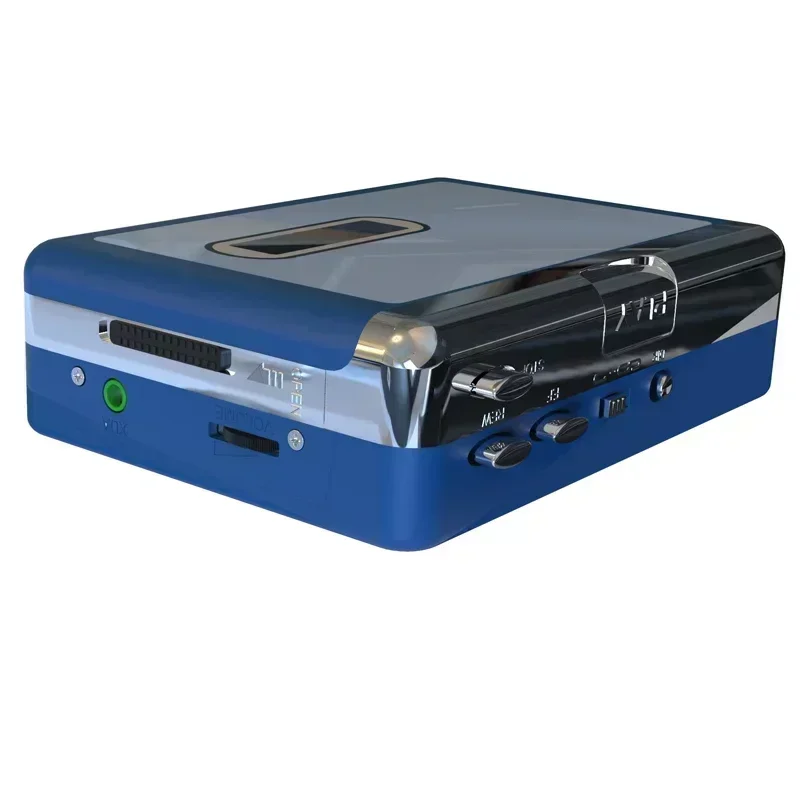 Stereo Audio Bluetooth Walkman Player Transmit Cassette Tape English Music Songs To Bluetooth Earphone or Speaker Auto-Reverse