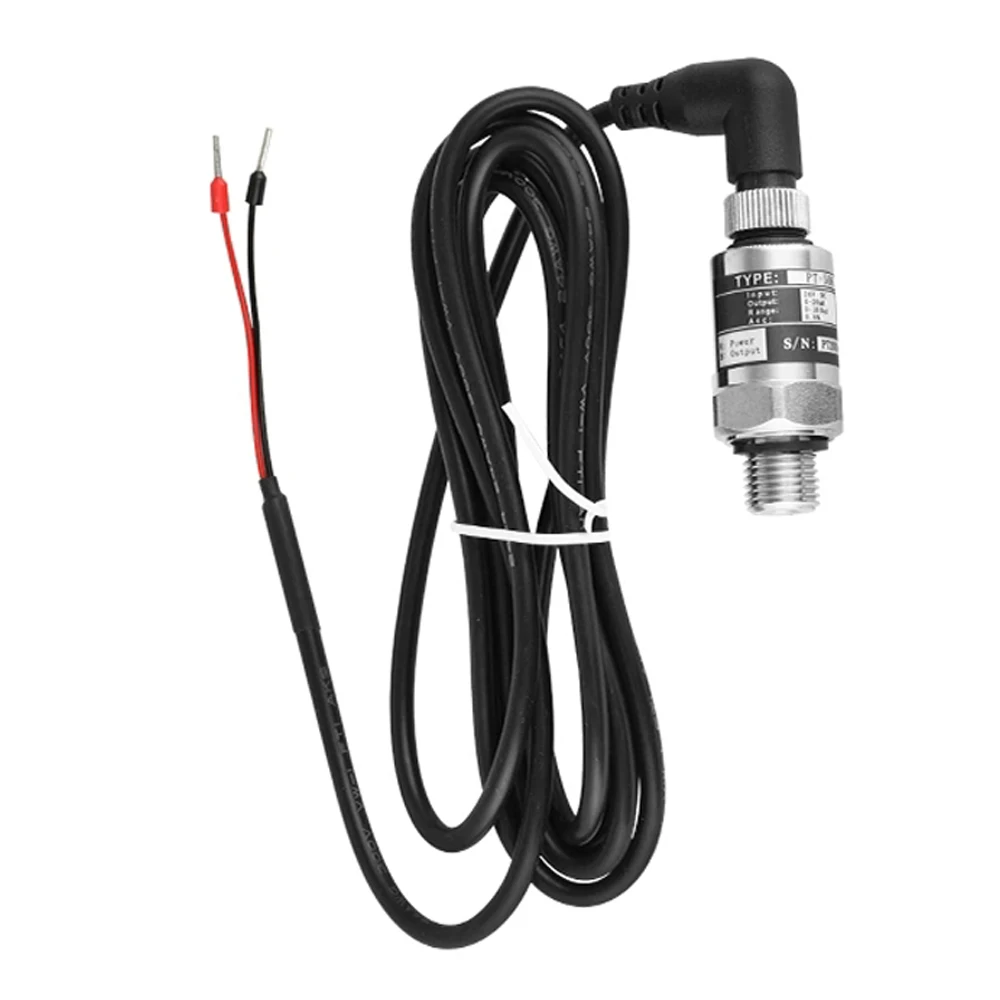 DC24V Pressure Transducer Water Pump Sensor Pressure Transmitter 0-2.5Mpa 0-25Bar IP68 PT506 Variable Frequency G1/4 4-20mA