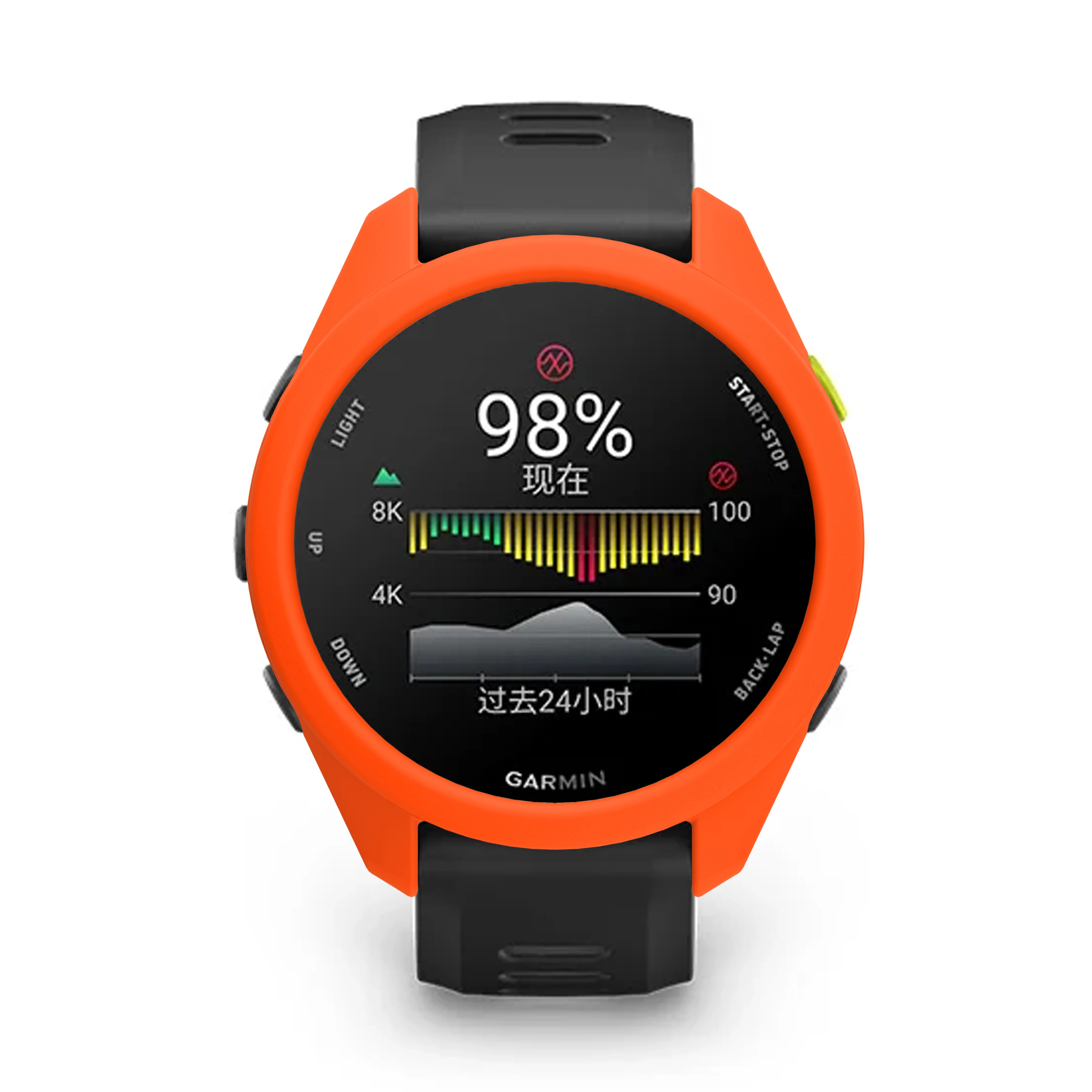 Silikon-Schutzhülle für Garmin Forerunner 70 170, Ersatzzubehör, Rahmenhüllen, Displayschutzhülle – Detail 30