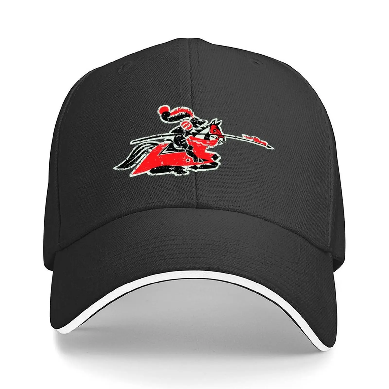 

sPzAbt 505 Heavy Panzer Battalion - Charging Knight - - Grunge Style Baseball Cap Designer Hat Women's Hats Men's