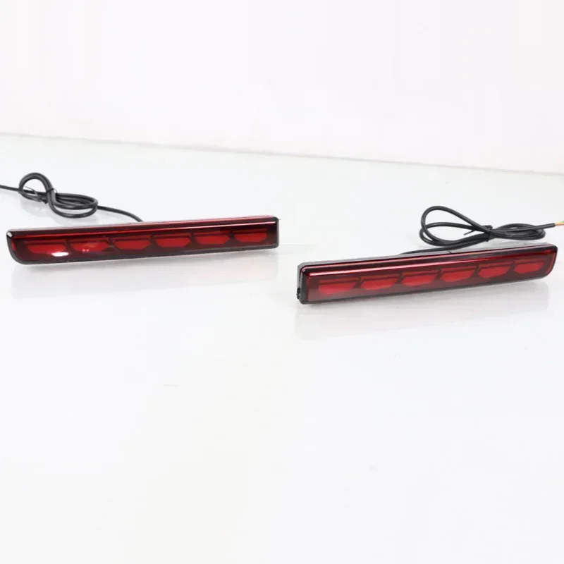 

LED Rear Fog Lamp For Toyota Rush Luxio 2014 2015 2016 2017 Car Bumper Brake Light Reflector 3-in-1 Functions Signal Indicators
