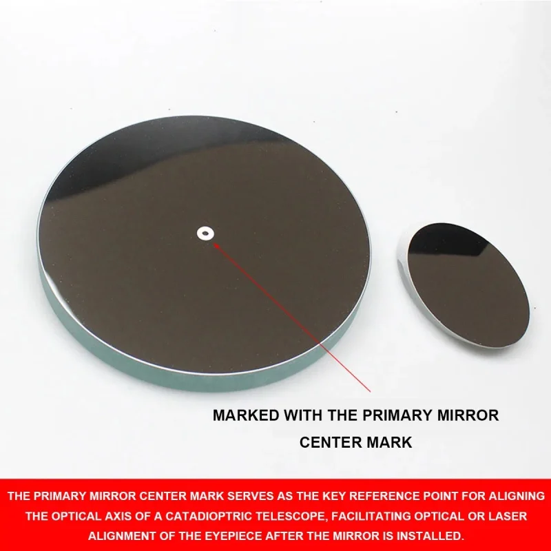D114F500 Parabolic Objective Lens Primary Mirror High Precision Newtonian Reflection Astronomical Telescope Accessories