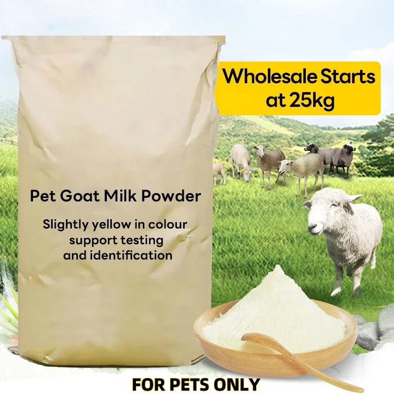 Hot Selling Goats Milk Powder 25kg Pet Health Care   for Dogs and Cats