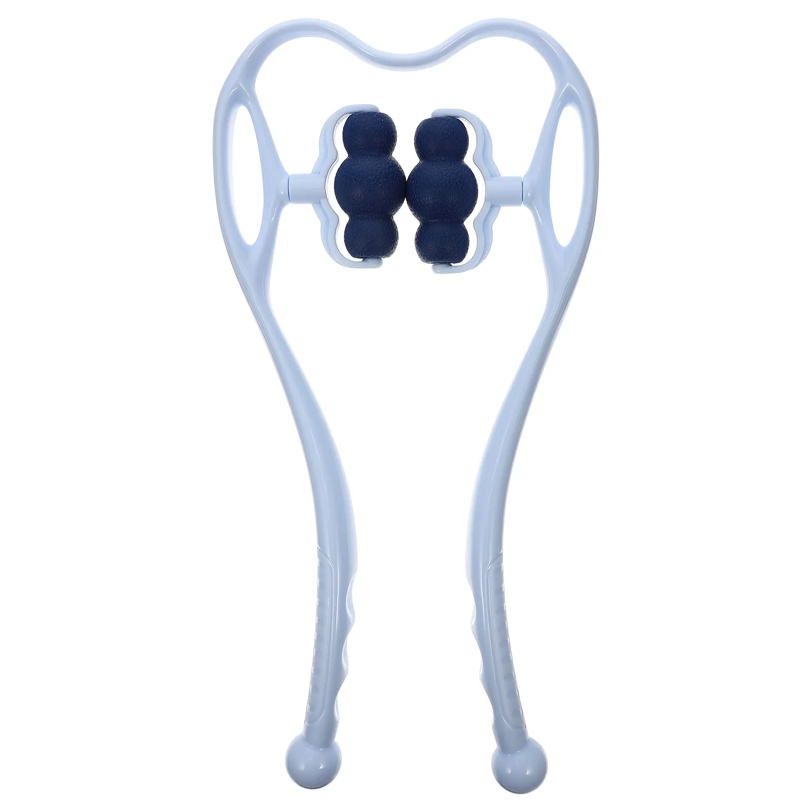 

Neck Massager ABS Ergonomic Design Manual Roller Cervical Vertebra Trigger Point Massage Tool Home Office Travel Gift