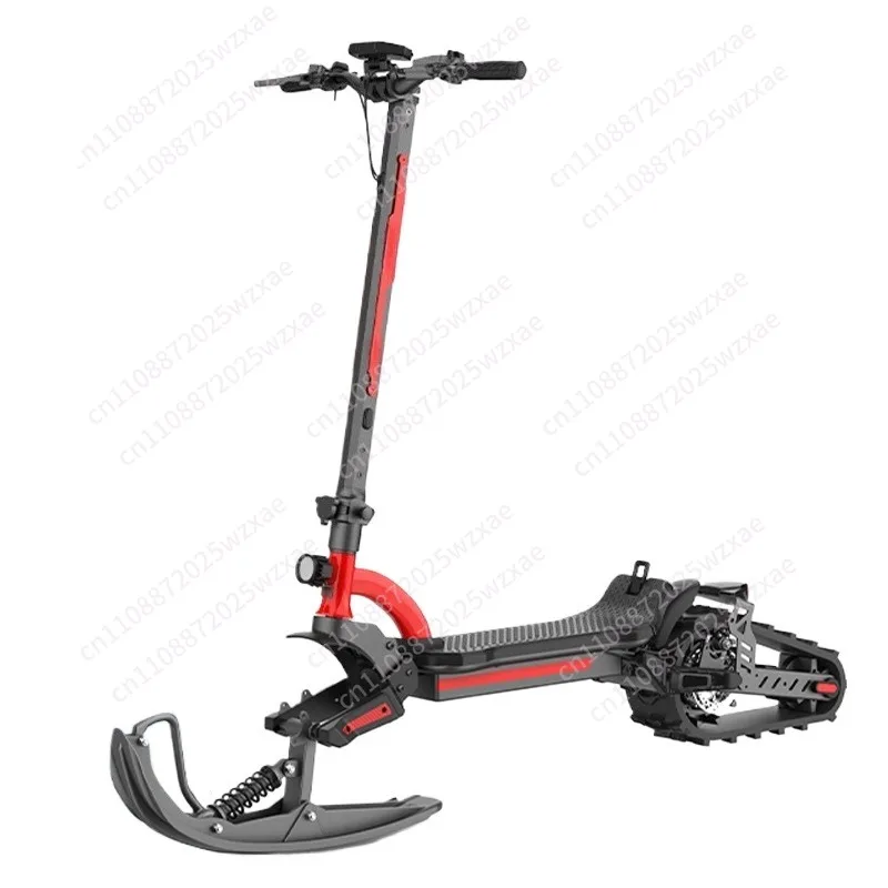 Multifunctional scooter Winter foldable electric scooter Outdoor riding Snow scooter