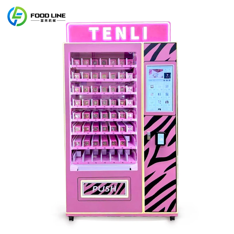 Custom Beauty Vending Machines Multi-functional Fake Eyelashes, Hair Clips, Cosmetic Vending Machines