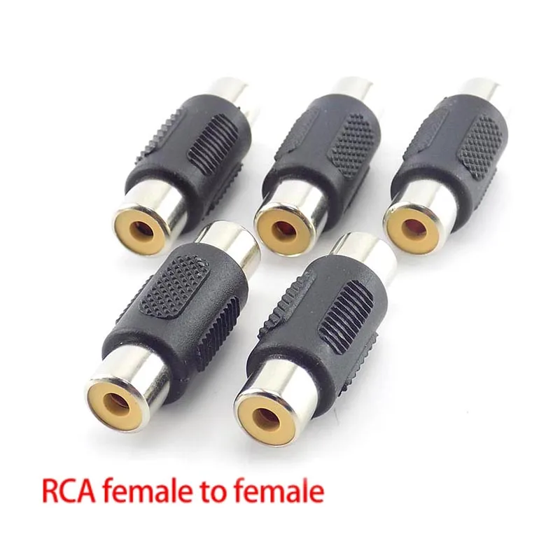 Двойной штекер-штекер Rca стандартный штекер AV кабель 2/10X CCTV Разъем Видео Аудио