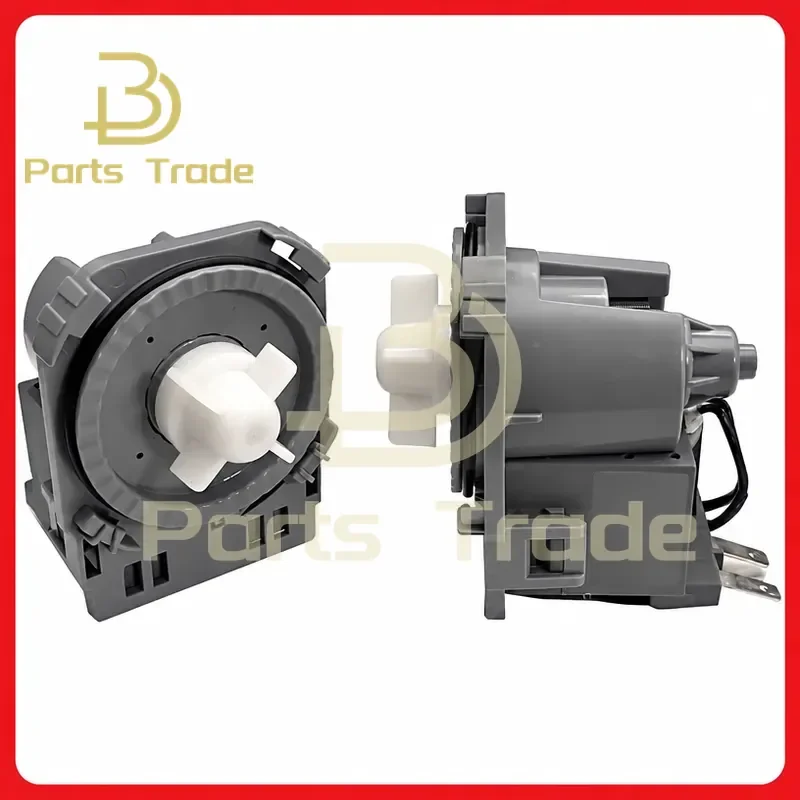 Drain Pump with Permanent Magnet Synchronous Motor for Midea Dishwasher WQP8-3905 3906 7602 3802A 03 Replacement Part