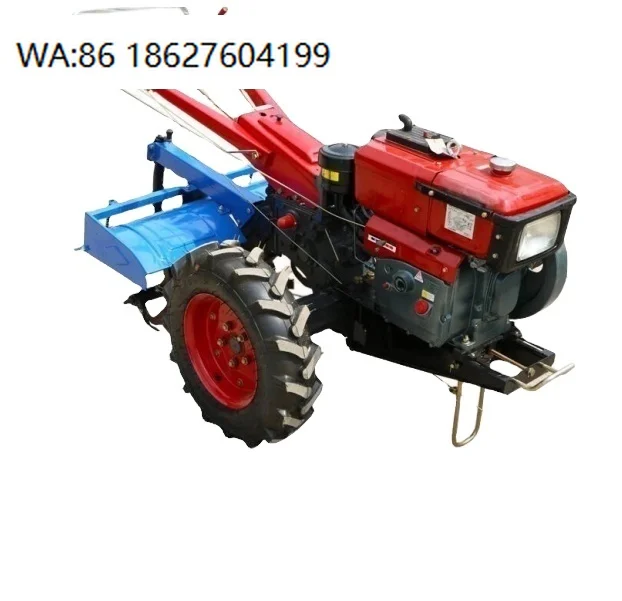 

Mini Two Wheel Walking Tractor Agricultural Machinery Farm Equipment Cultivator For Farming