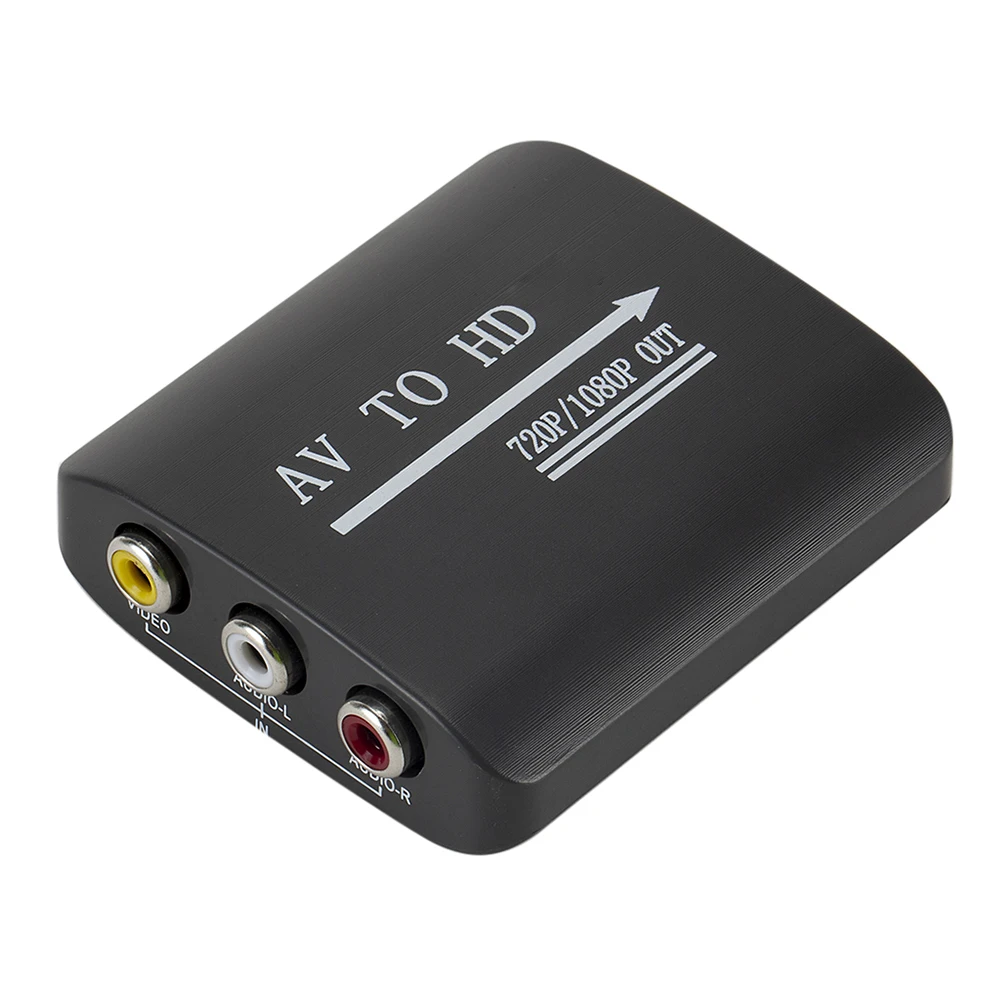 1080p HD AV zu HDMI-kompatiblen Konverter mit USB-Kabel RCA zu HDMI-kompatiblen Composite-Adapter Unterstützung Pal für N64 Wii PS1/2/3
