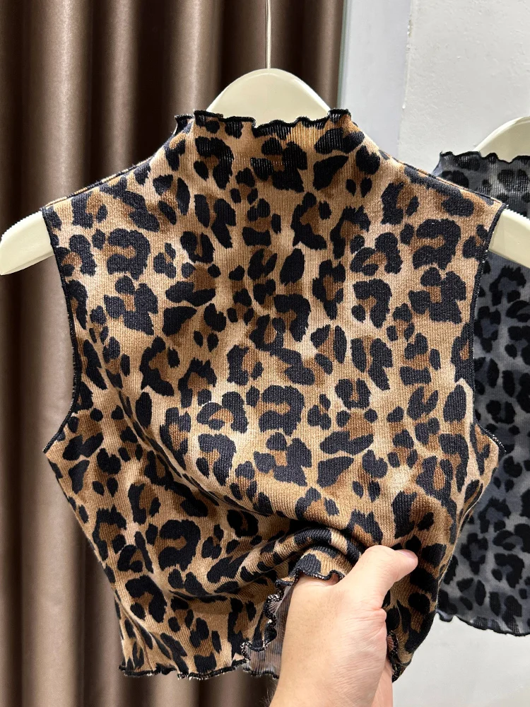 gilet-sans-col-en-tricot-a-imprime-leopard-haut-de-gamme-style-court-pour-femme-mode-decontractee-vetement-d'interieur-pour-la-saison-d'automne-sans-manches