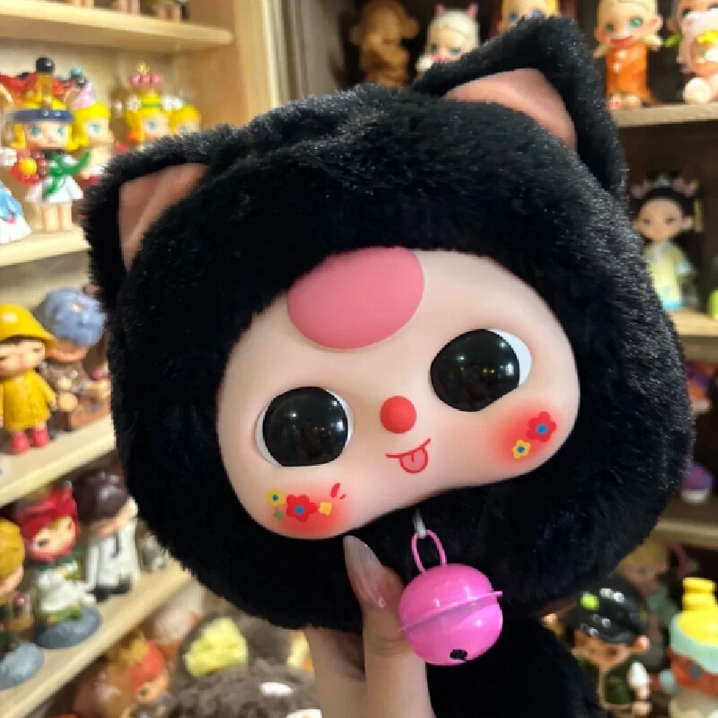 

In Stock Baby Three Three Year Old Lucky Cat Zipper Bag Blind Box Trendy Pendant Plush Doll Creative Cute Mysterious Box Gift