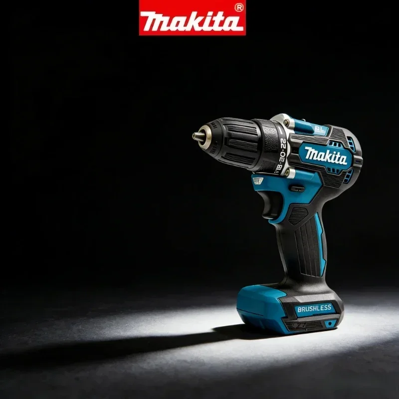

Makita DDF487 18V Rechargeable Lithium Impact Drill 10mm - Brushless Motor Large Torque Electric Drill（bare tool）