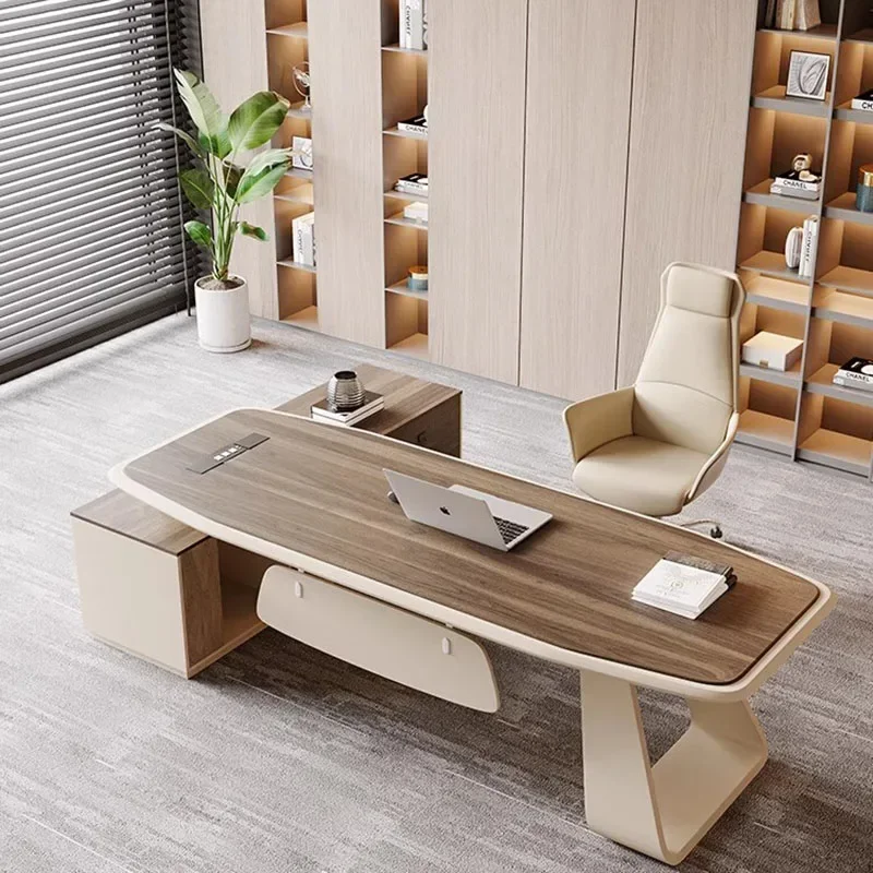 Modern Desk Minimalist Room Offer Corner Office Organizer Study Table Gaming Computer Mesas De Escritorio Furniture Workstation