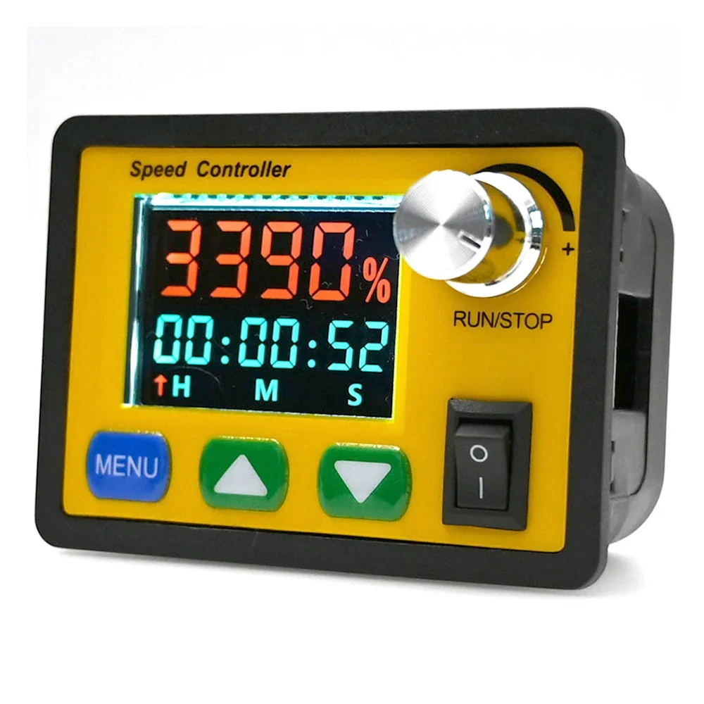 DC6~55V 30A DC Brush Motor Speed Controller Tachometer Timer Cycle Start Stop LED Digital Display Wireless Remote Control