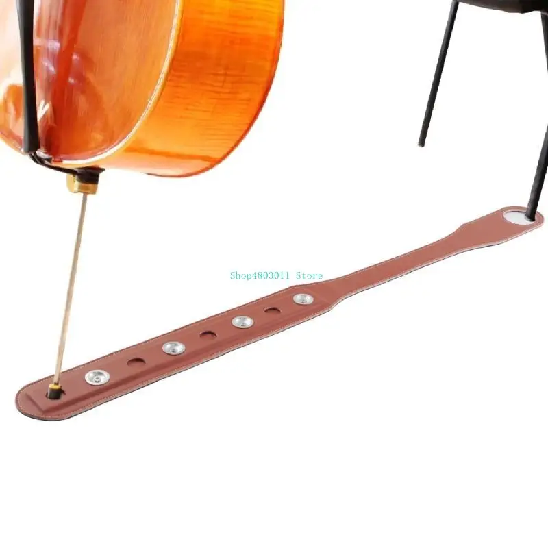

T3LD Anti-Slip Mat for Cello Retainer Holder Adjustable Endpin Holder Spikes Floor Protector Endpin Stopper for End Pin Rest