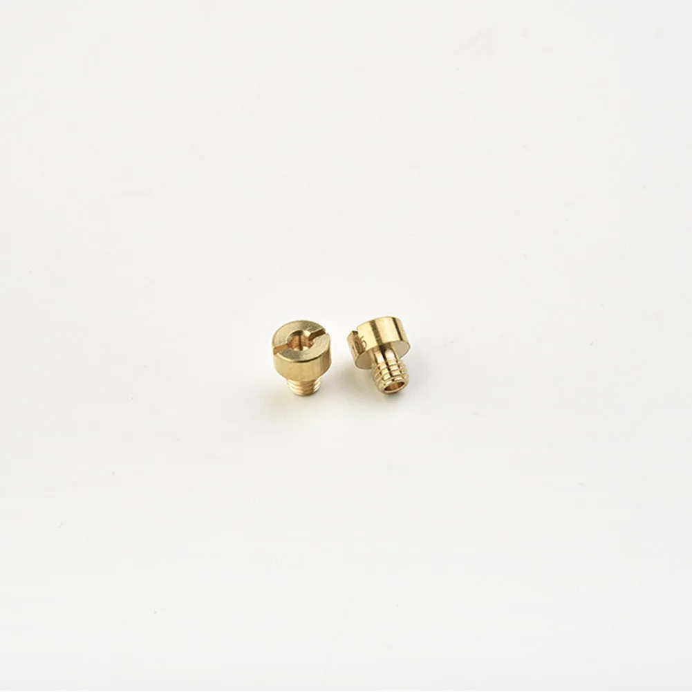 Replaces Main Jets Pack 10pcs Carburetor Carb M5x0.75mm 9mm For Mikuni For Mikuni VM22 VM24 VM26 125-200cc engine