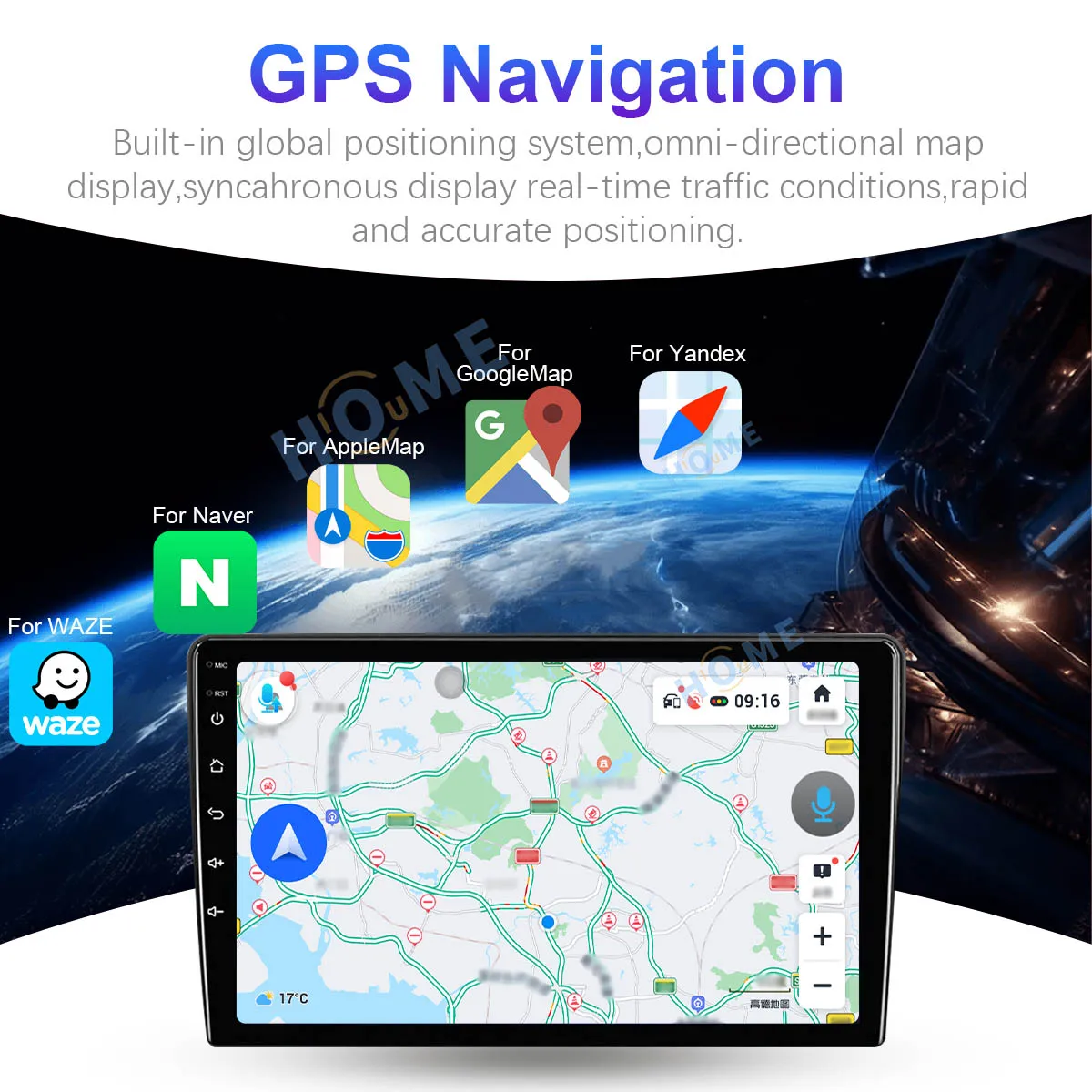 Android 14 Carplay Auto Car Radio Multimedia Player for Peugeot 408 308 308SW Multimedia Video 2Din Stereo Speaker Audio Head