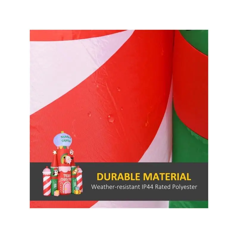 زينة عيد الميلاد القابلة للنفخ لقضاء العطلات في الهواء الطلق، زخرفة حديقة عيد الميلاد الاحتفالية، ديكور تفجير لفصل الشتاء
