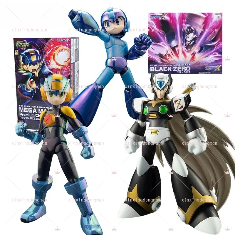 متوفر في المخزون KP784 Mega Man 11 Premium Charge Shot Ver. نموذج ألعاب ميجا مان إكس روكمان بلاك زيرو شخصيات الحركة #1