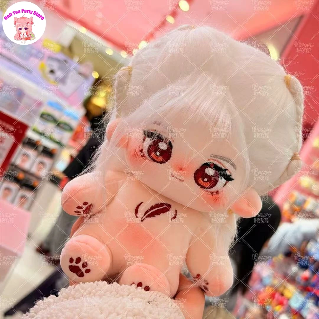 

Sylus Doll Love and Deepspace Girl Series Plush Skeleton Body 20cm Anime Dress Up Cotton Body Plushies Figures Gift