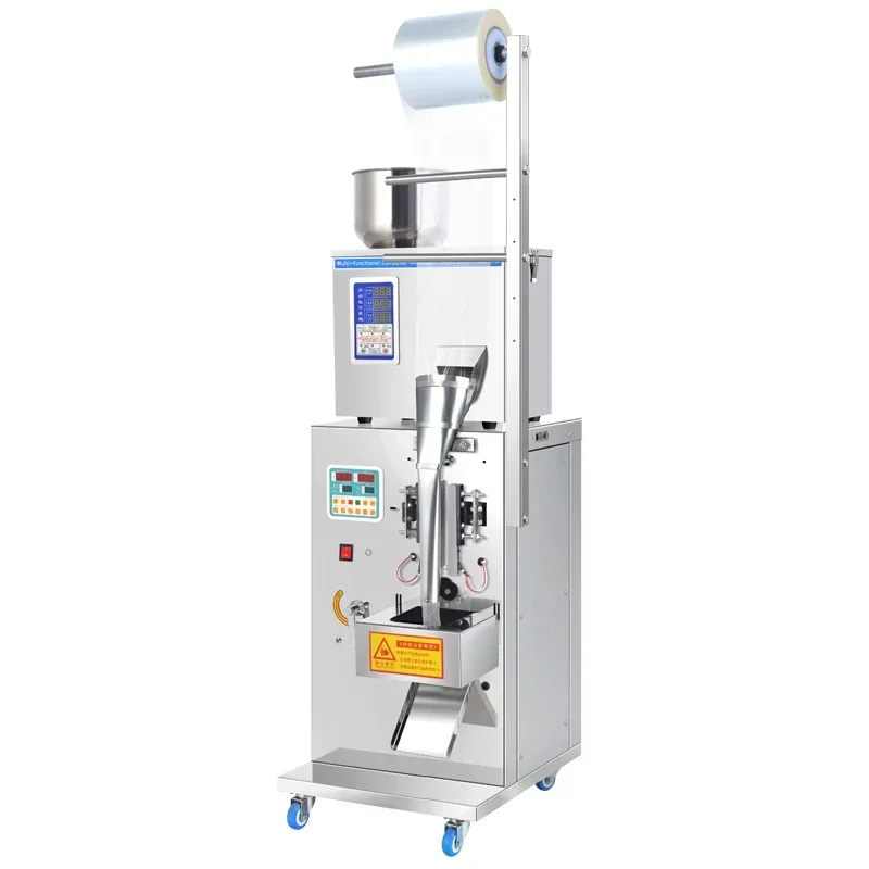 

New intelligent system high quality baked peanut chocolate bar granule automatic sealing and packaging machine