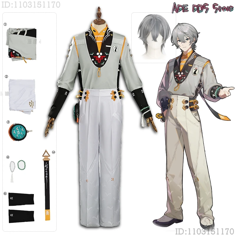

Zenless Zone Zero Wise Cosplay Costume Soaring Crane Outfit Game Women Men Clothes Roleplay Halloween Game Uni disfraz mujer
