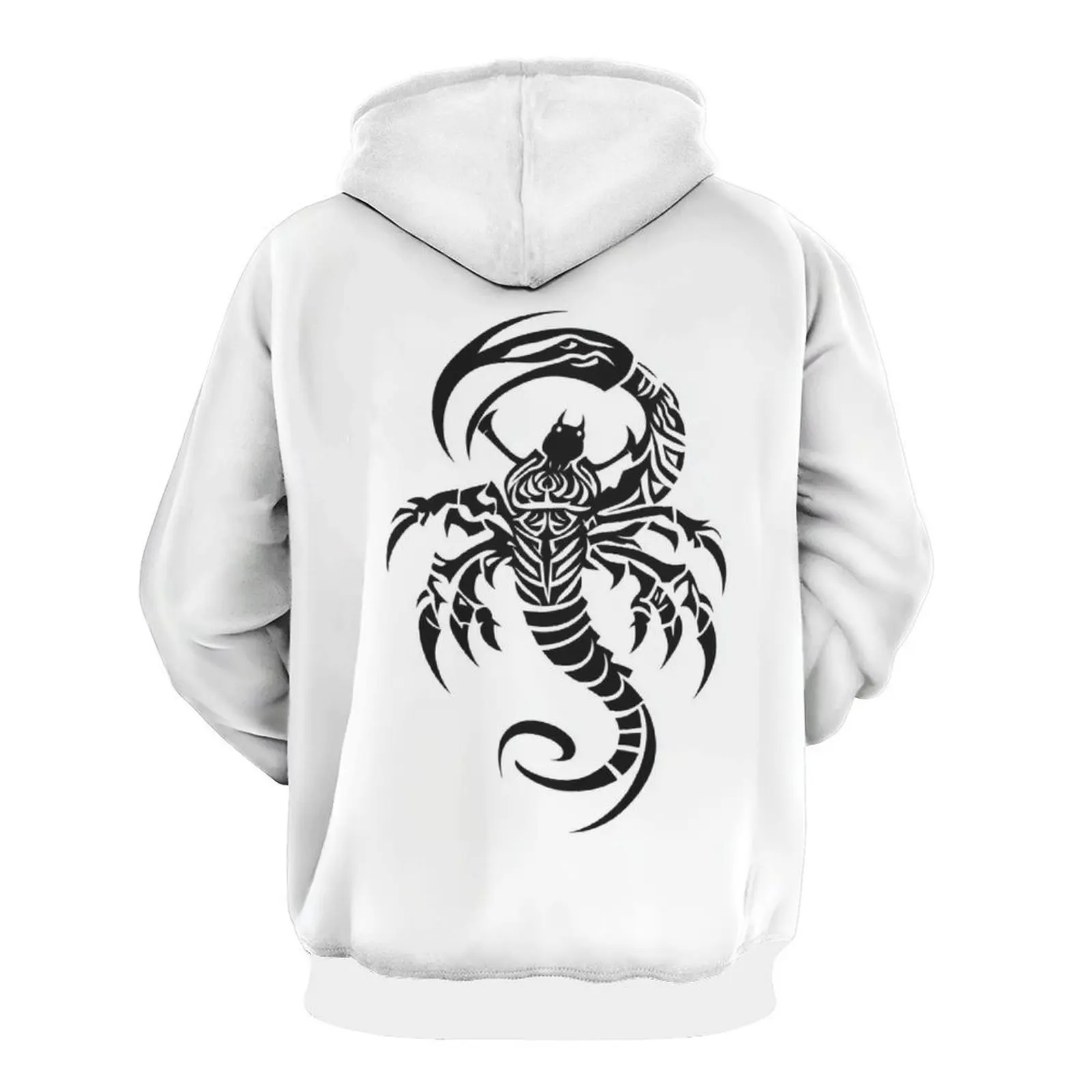 Scorpio Constellation Hoodie Zodiac Sign Astrology Theme Men's Hoodie Sportswear Sweatshirt Casual Long Sleeve Pullover Fashion