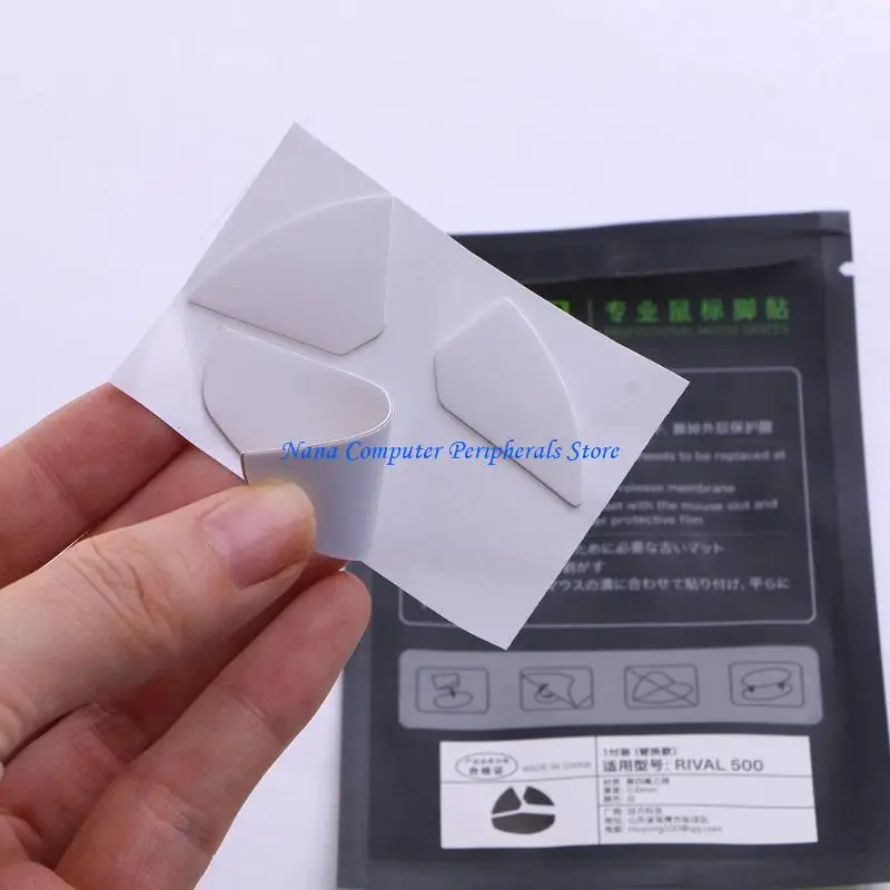 500マウスフィートのF68C 1セットステッカーマウススケートグライドカーブエッジ