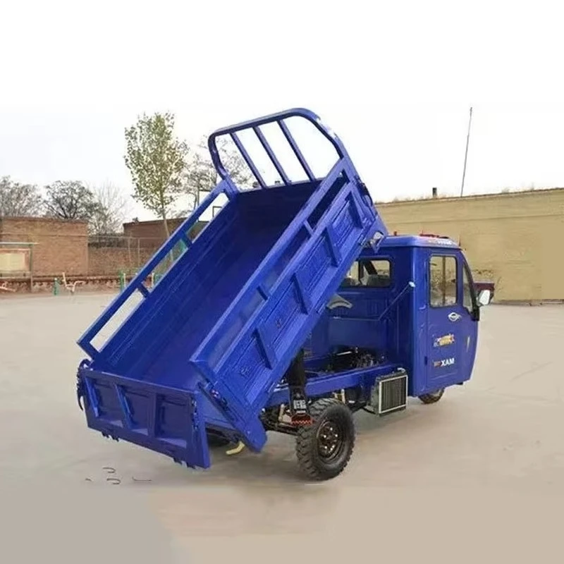 Electric Cargo Tricycle 1000W 60V Enclosed Body For Commercial Delivery 400KG Load Capacity 30-70KM/H Speed